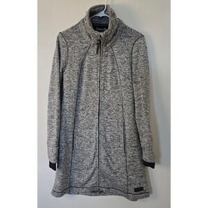 Calvin Klein Jacket Performance Long Fleece Womens Small Gray